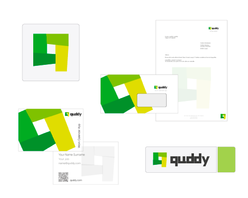 work calendar - corporate design