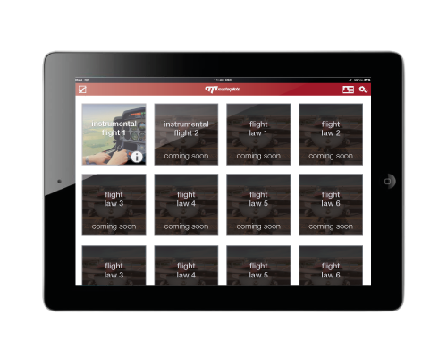 detail - aviation learning website design
