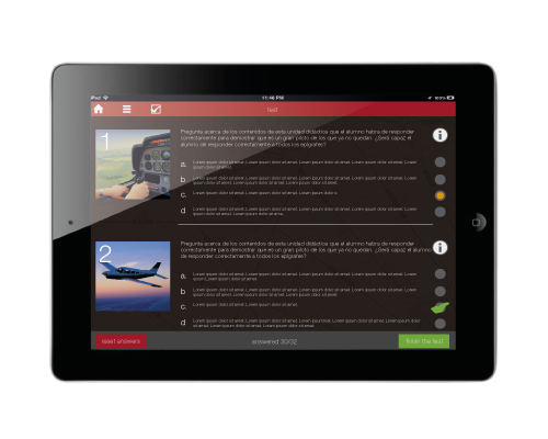 detail 2 - aviation learning website design
