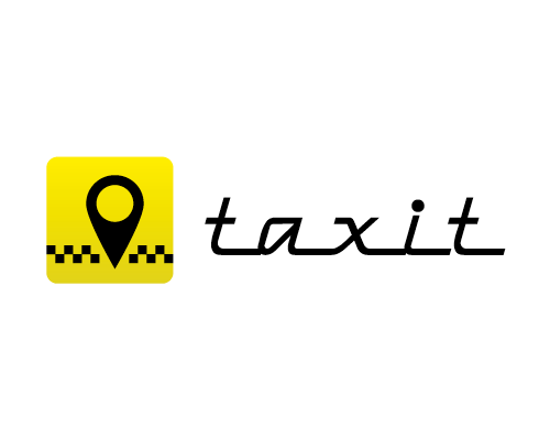 horizontal cab service logo