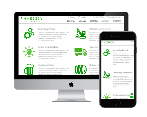 agencia de diseño web corporativo para asesoría-gestoría