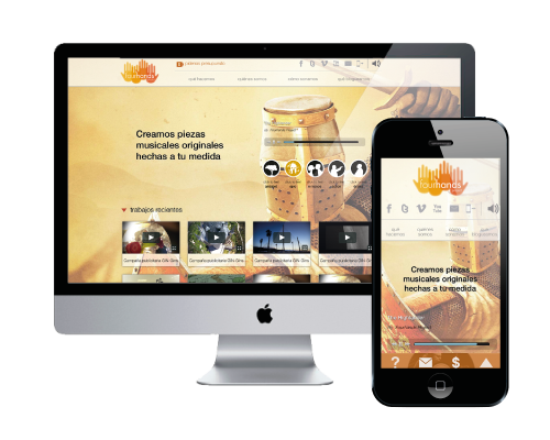 soundtracks studio - corporate website design