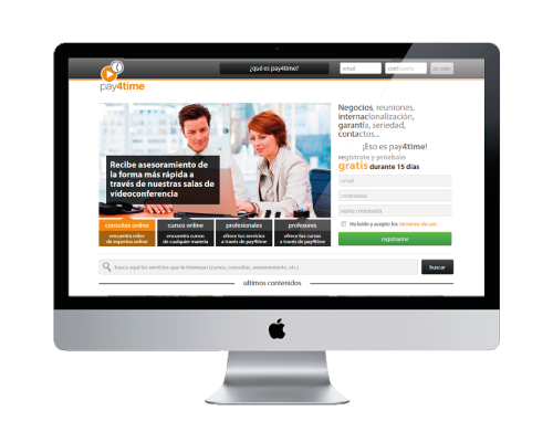 online training - corporate website design