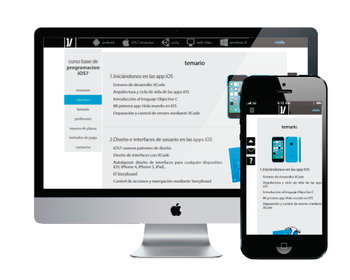 detail 2 - technology academy corporate website design